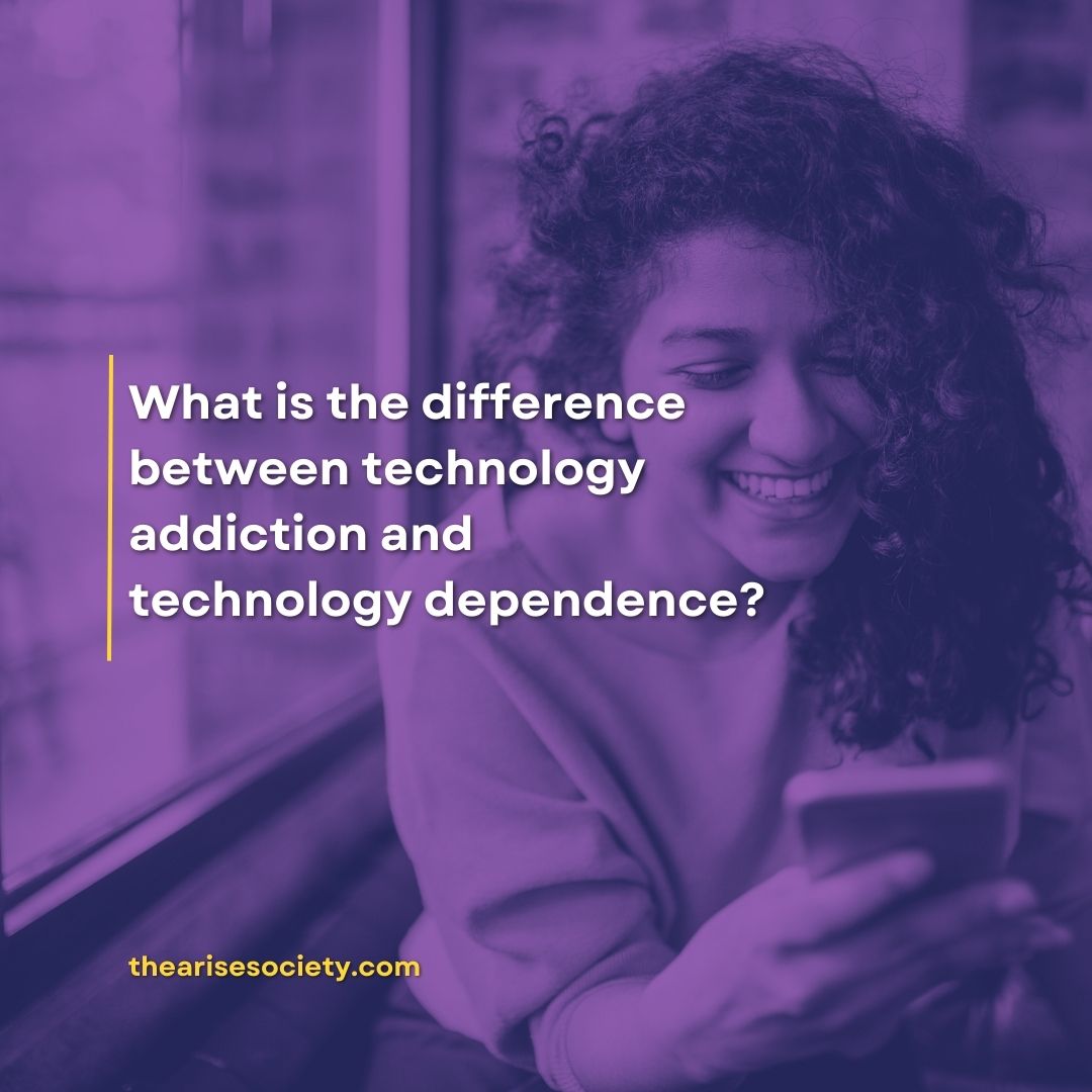 technology dependence vs addiction