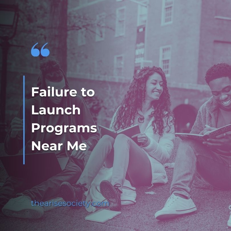 Parent researching failure to launch programs near them on a laptop